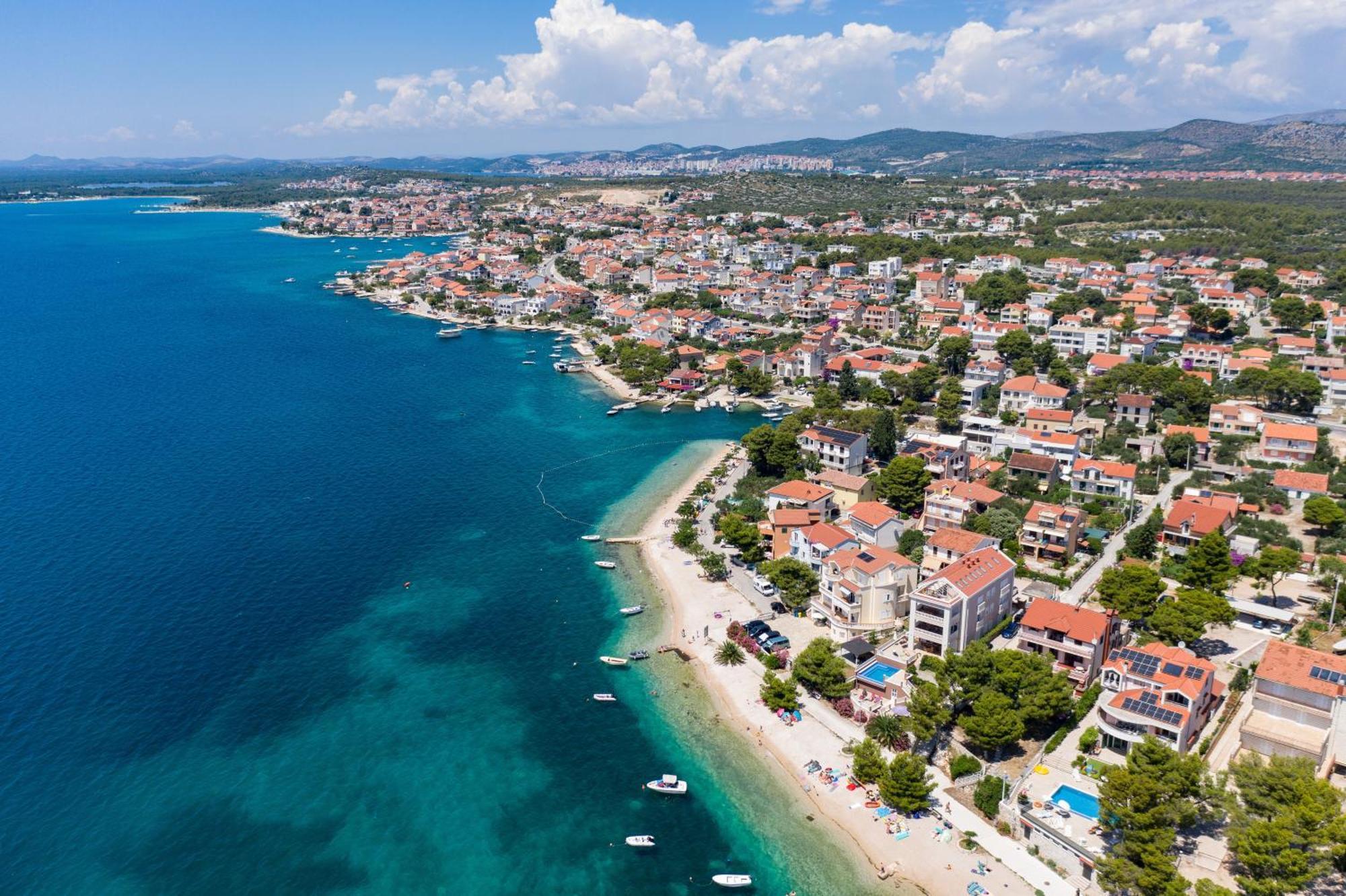Family Friendly Seaside Apartments Brodarica, Sibenik - 4833 Бродариця Екстер'єр фото